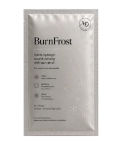 BurnFrost sachet, the first product of the house